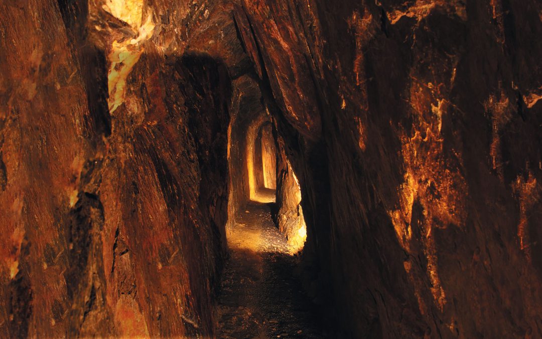 1. Podzemní turistická trasa St. Mine Jana v Krobici